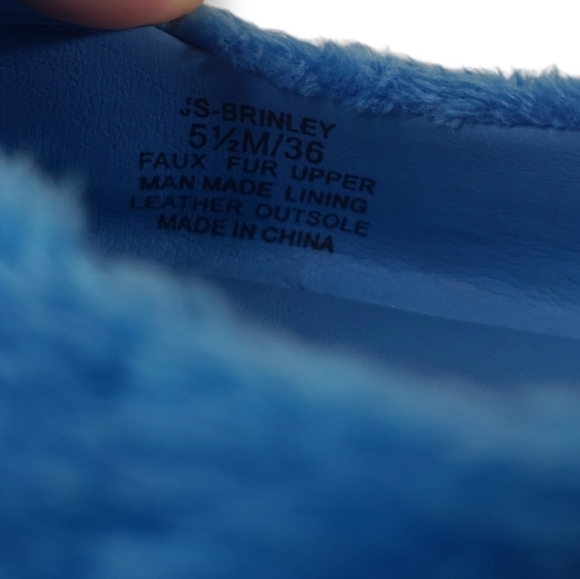 Jessica Simpson Brinkley Ballet Fuzzy Flat - Picture 9 of 11